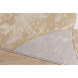 Jarden Home Vloerkleed Abstract Geel Creme