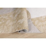 Jarden Home Vloerkleed Abstract Geel Creme