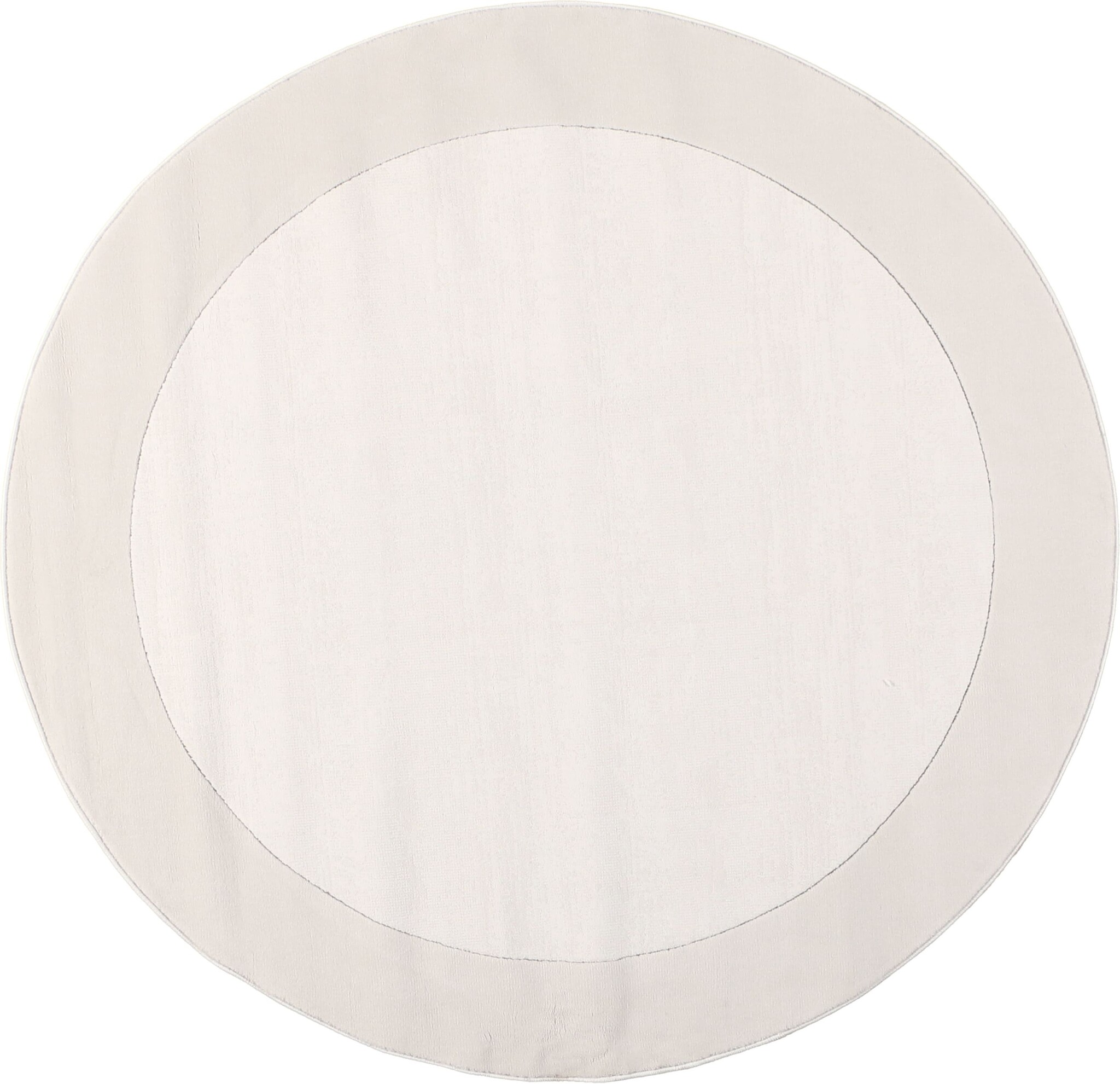 Jarden Home Rond Uni Vloerkleed Beige Creme