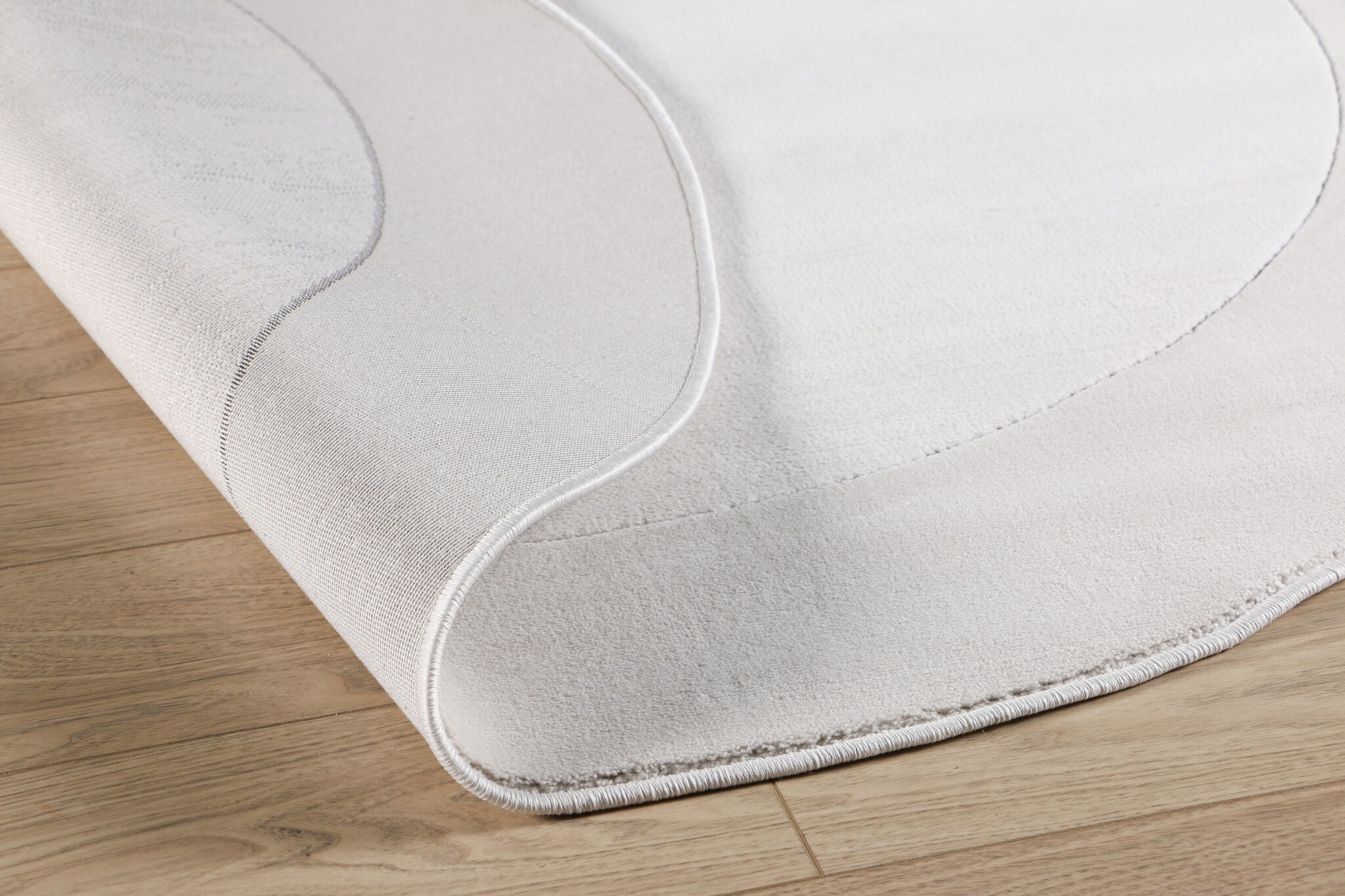 Jarden Home Rond Uni Vloerkleed Beige Creme