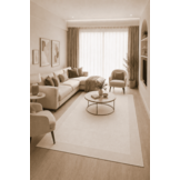 Jarden Home Uni Vloerkleed Beige Creme