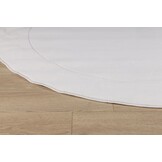 Jarden Home Rond Uni Vloerkleed Creme