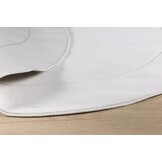 Jarden Home Rond Uni Vloerkleed Creme