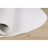 Jarden Home Rond Uni Vloerkleed Creme