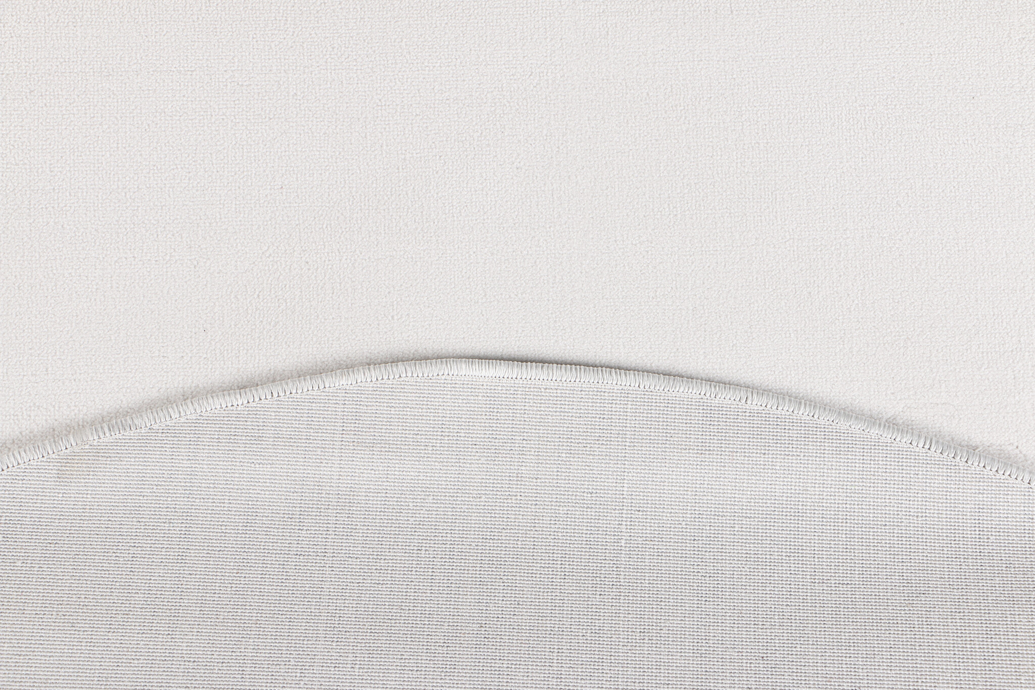 Jarden Home Rond Uni Vloerkleed Creme