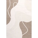 Jarden Home Vloerkleed Japandi Lines Beige Creme