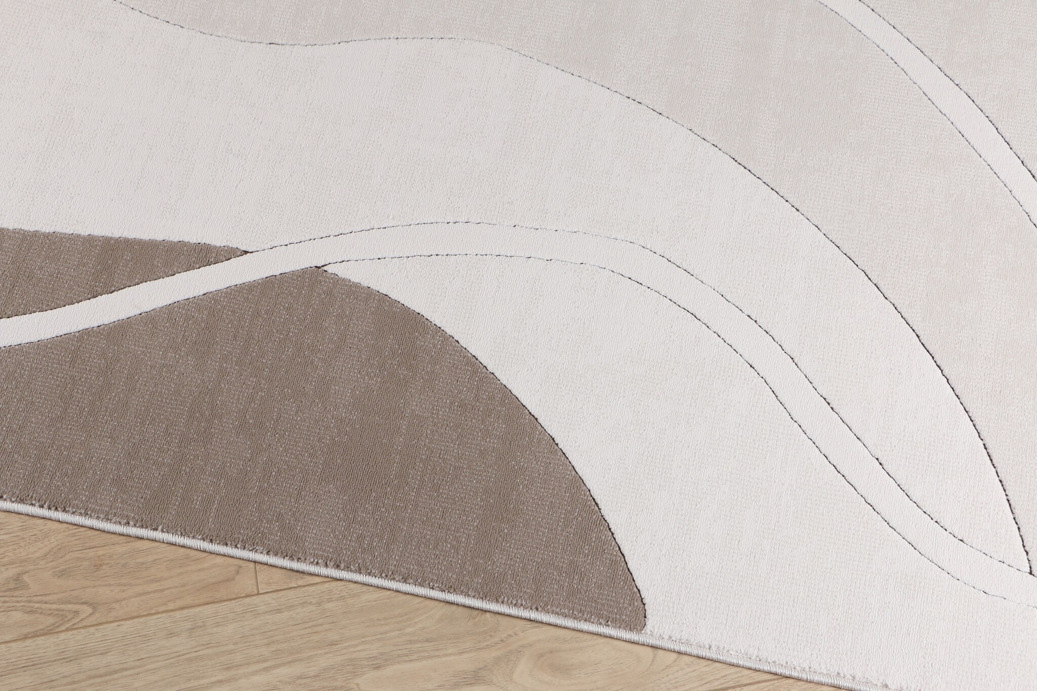 Jarden Home Vloerkleed Japandi Lines Beige Creme