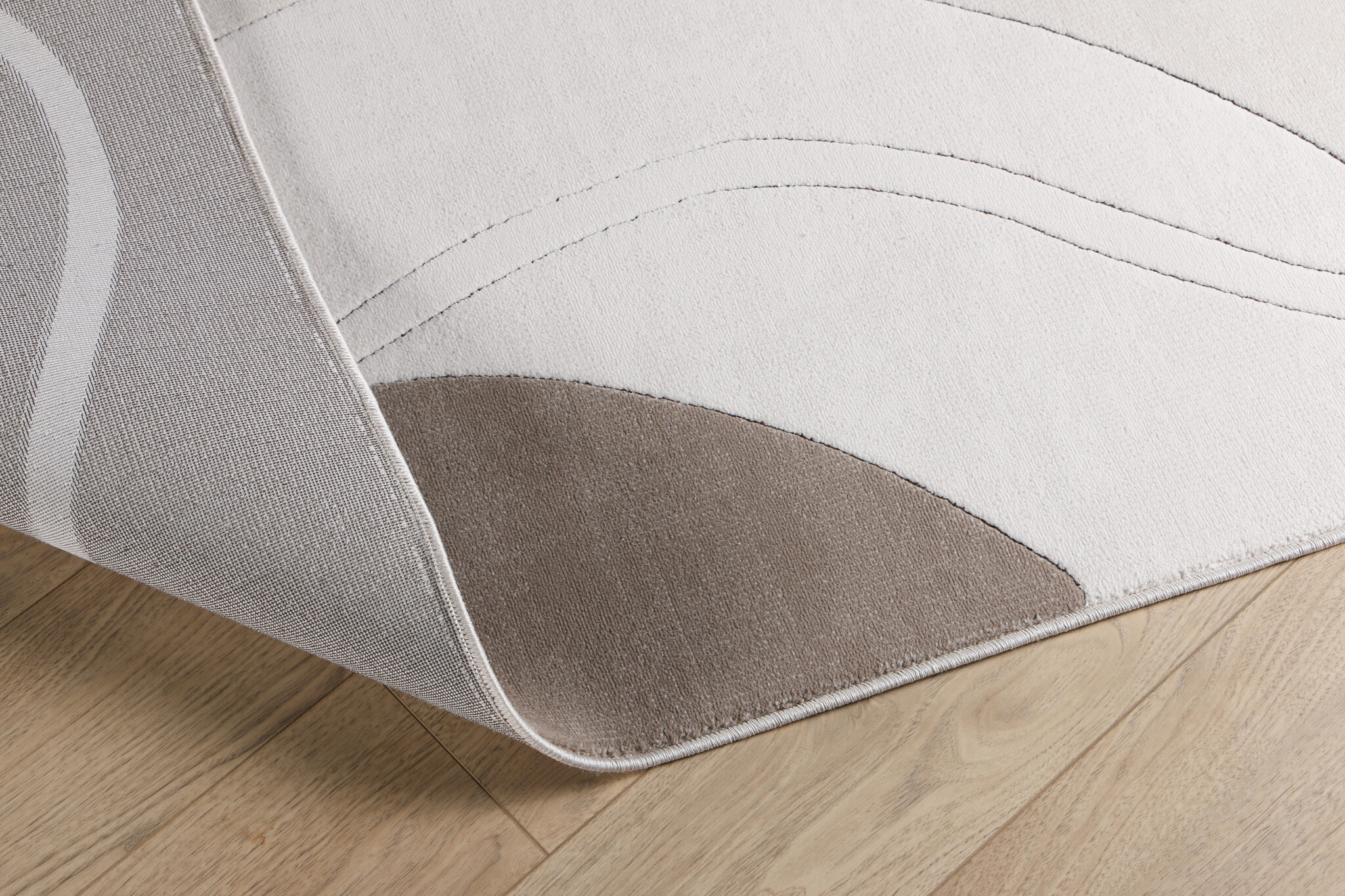 Jarden Home Vloerkleed Japandi Lines Beige Creme