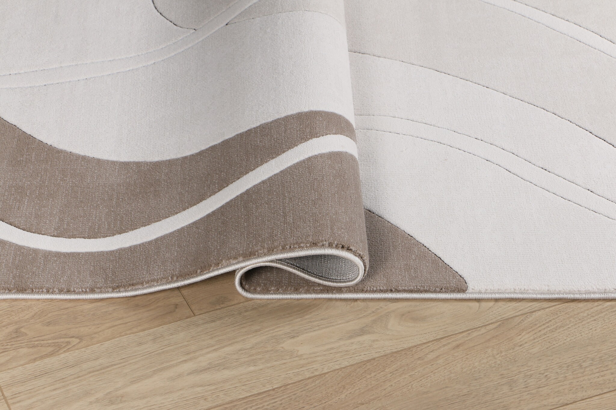 Jarden Home Vloerkleed Japandi Lines Beige Creme
