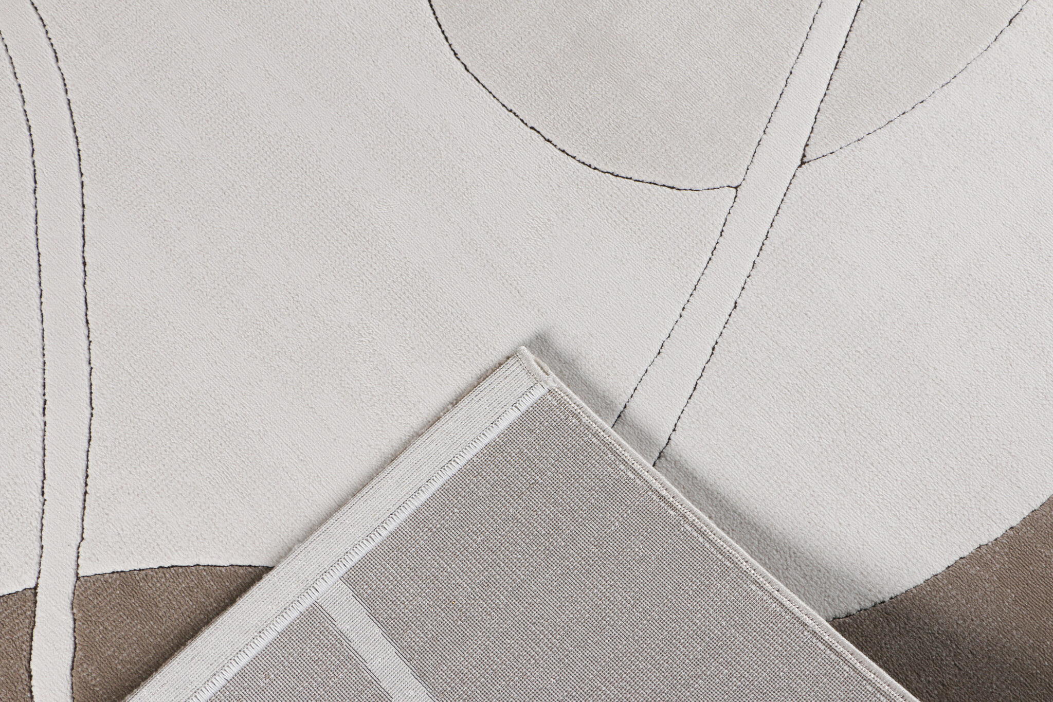 Jarden Home Vloerkleed Japandi Lines Beige Creme