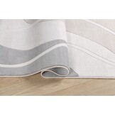 Jarden Home Vloerkleed Japandi Lines Grijs Creme