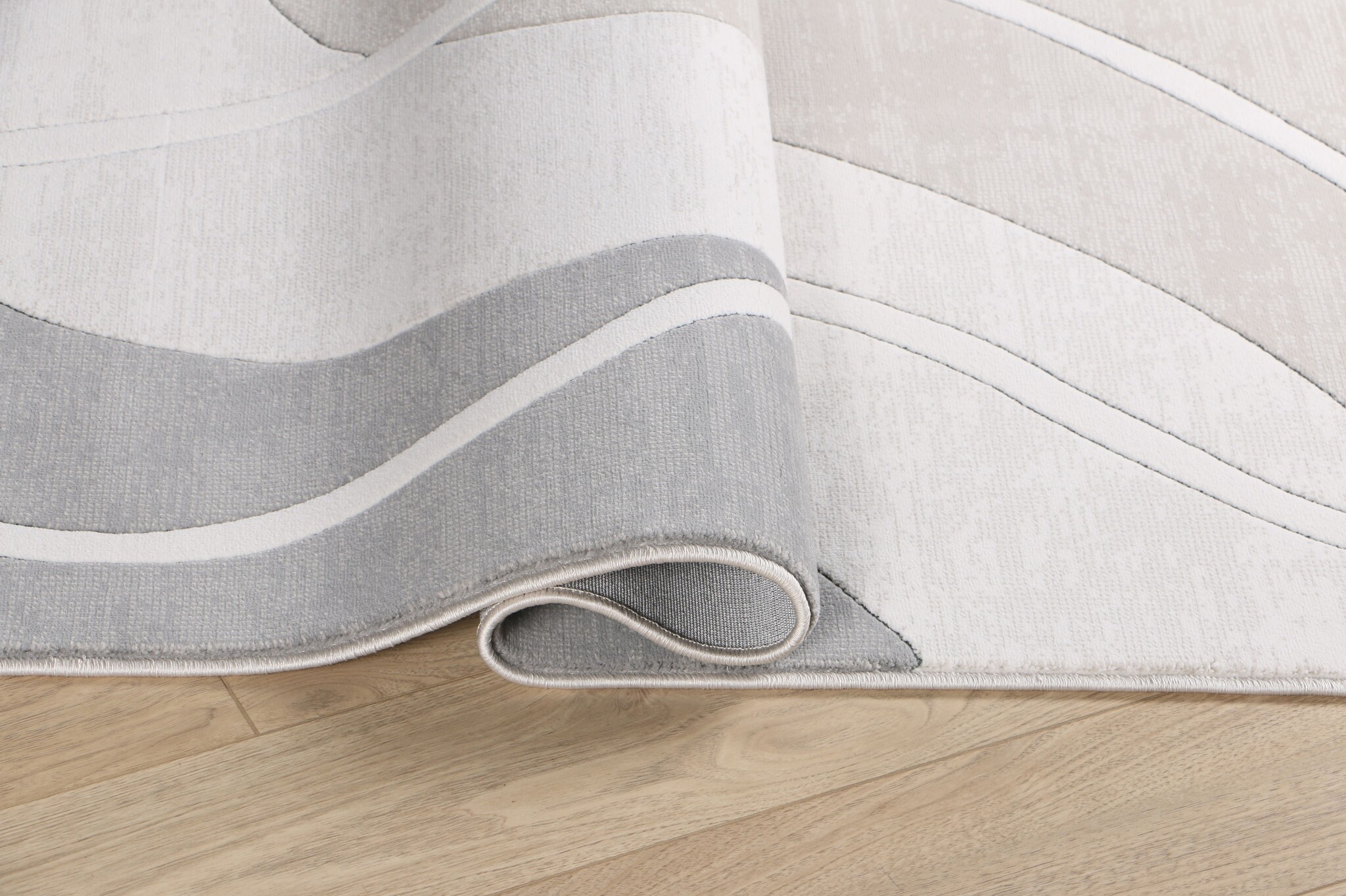 Jarden Home Vloerkleed Japandi Lines Grijs Creme