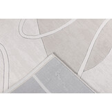 Jarden Home Vloerkleed Japandi Lines Grijs Creme