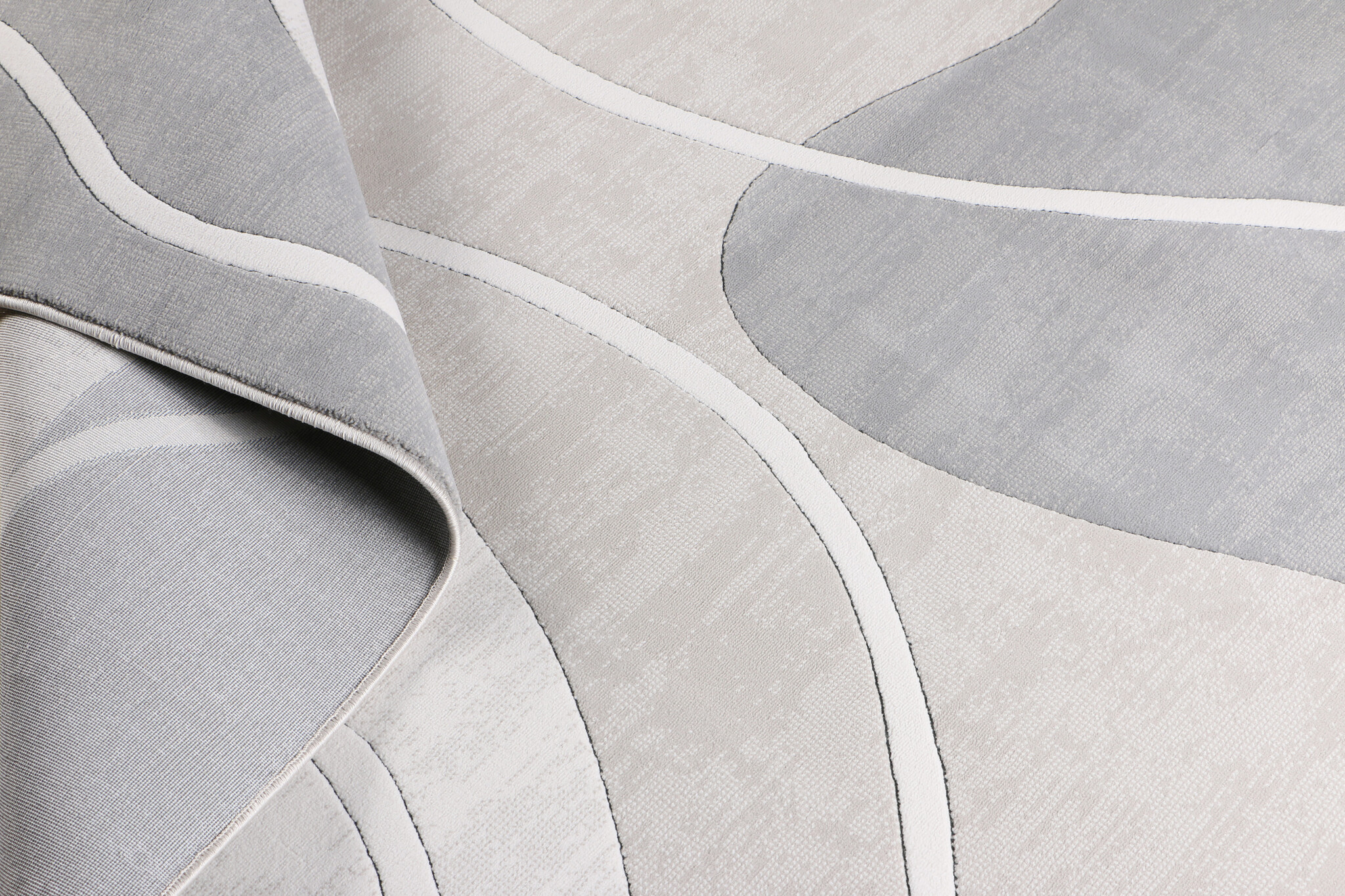 Jarden Home Vloerkleed Japandi Lines Grijs Creme