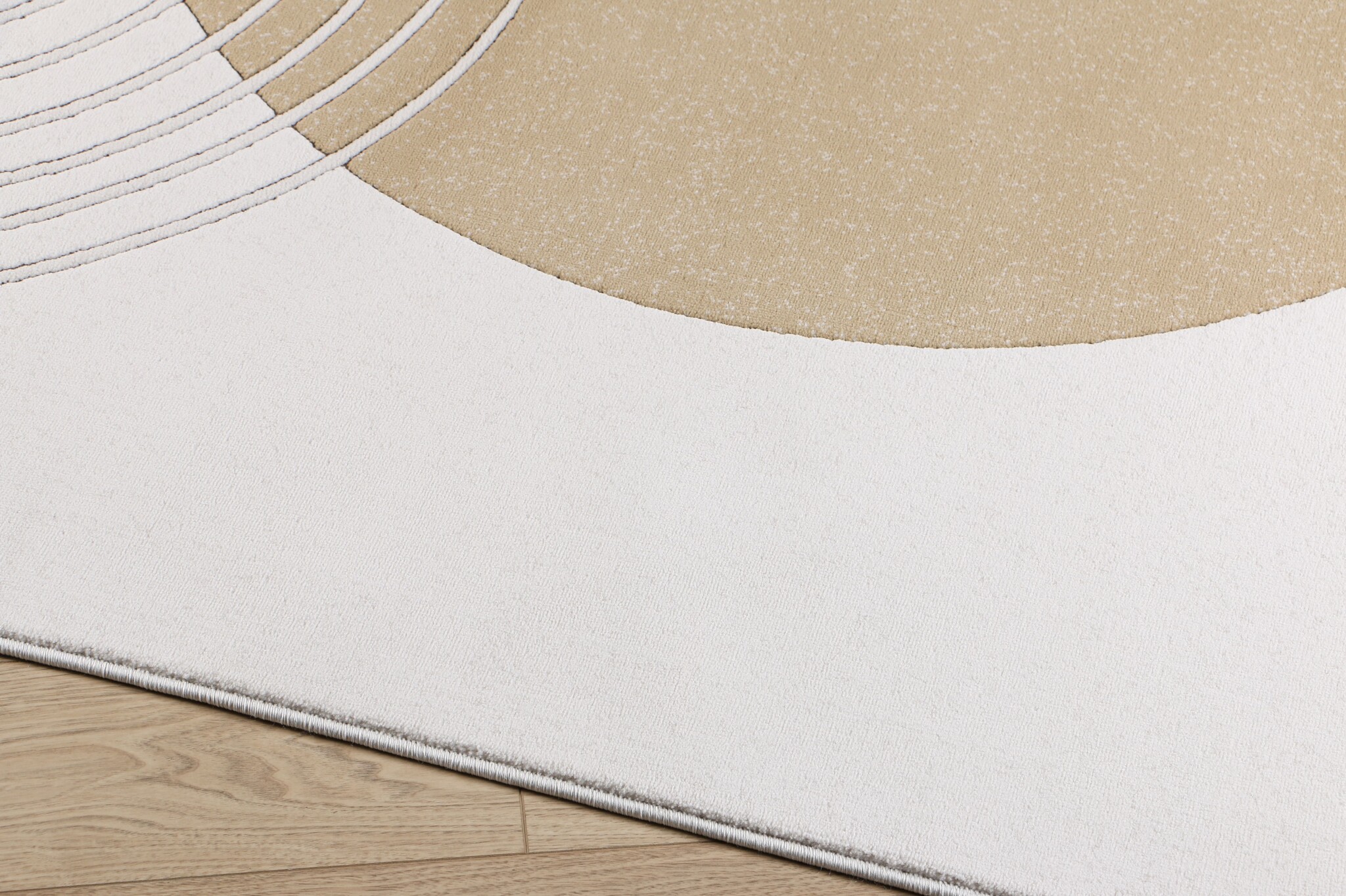 Jarden Home Vloerkleed Japandi Creme Geel