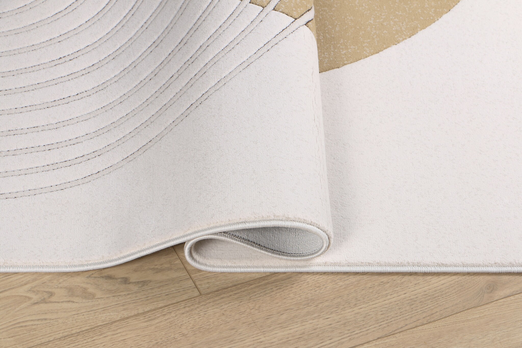 Jarden Home Vloerkleed Japandi Creme Geel