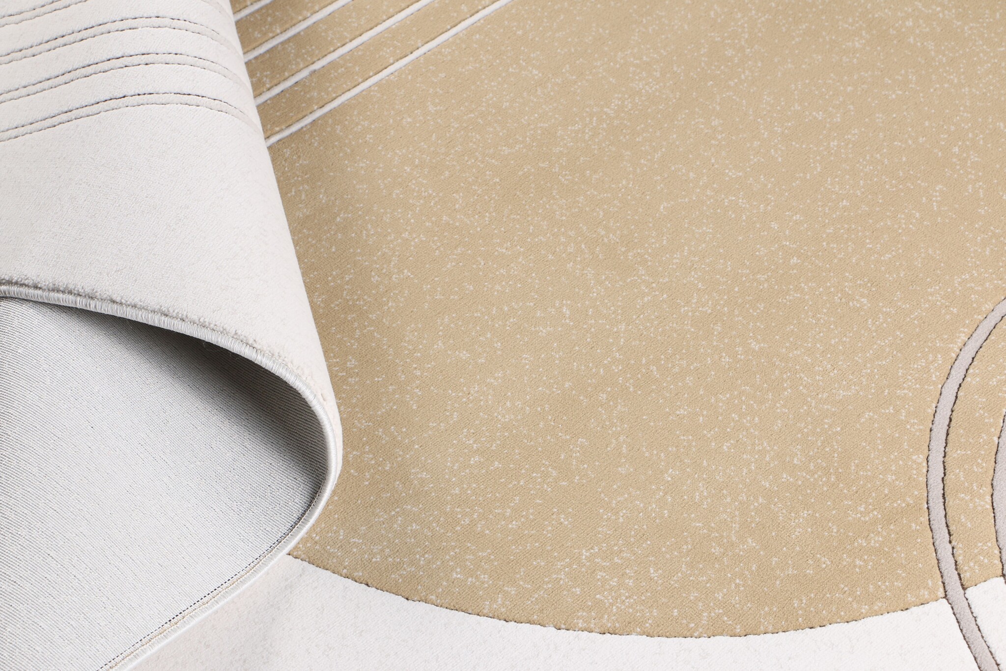 Jarden Home Vloerkleed Japandi Creme Geel