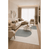 Jarden Home Vloerkleed Japandi Creme Groen