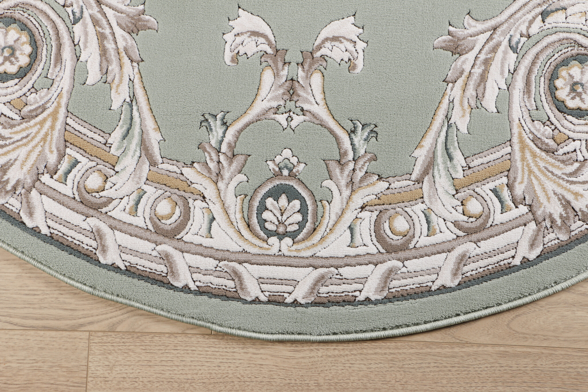 Rond Klassiek Vloerkleed Jarden Classic Groen