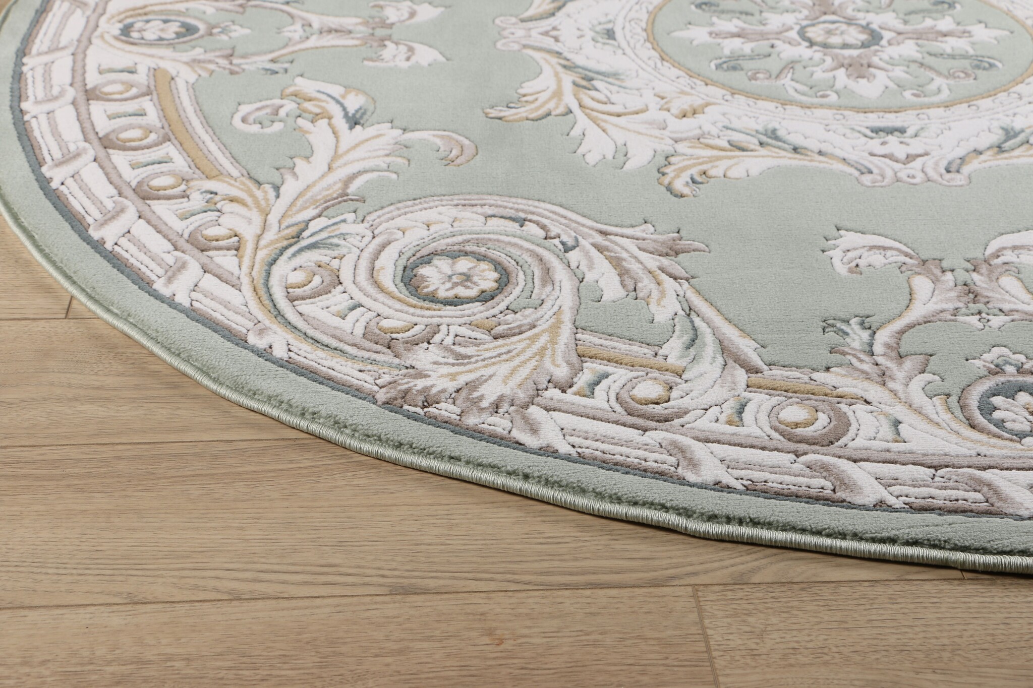 Rond Klassiek Vloerkleed Jarden Classic Groen