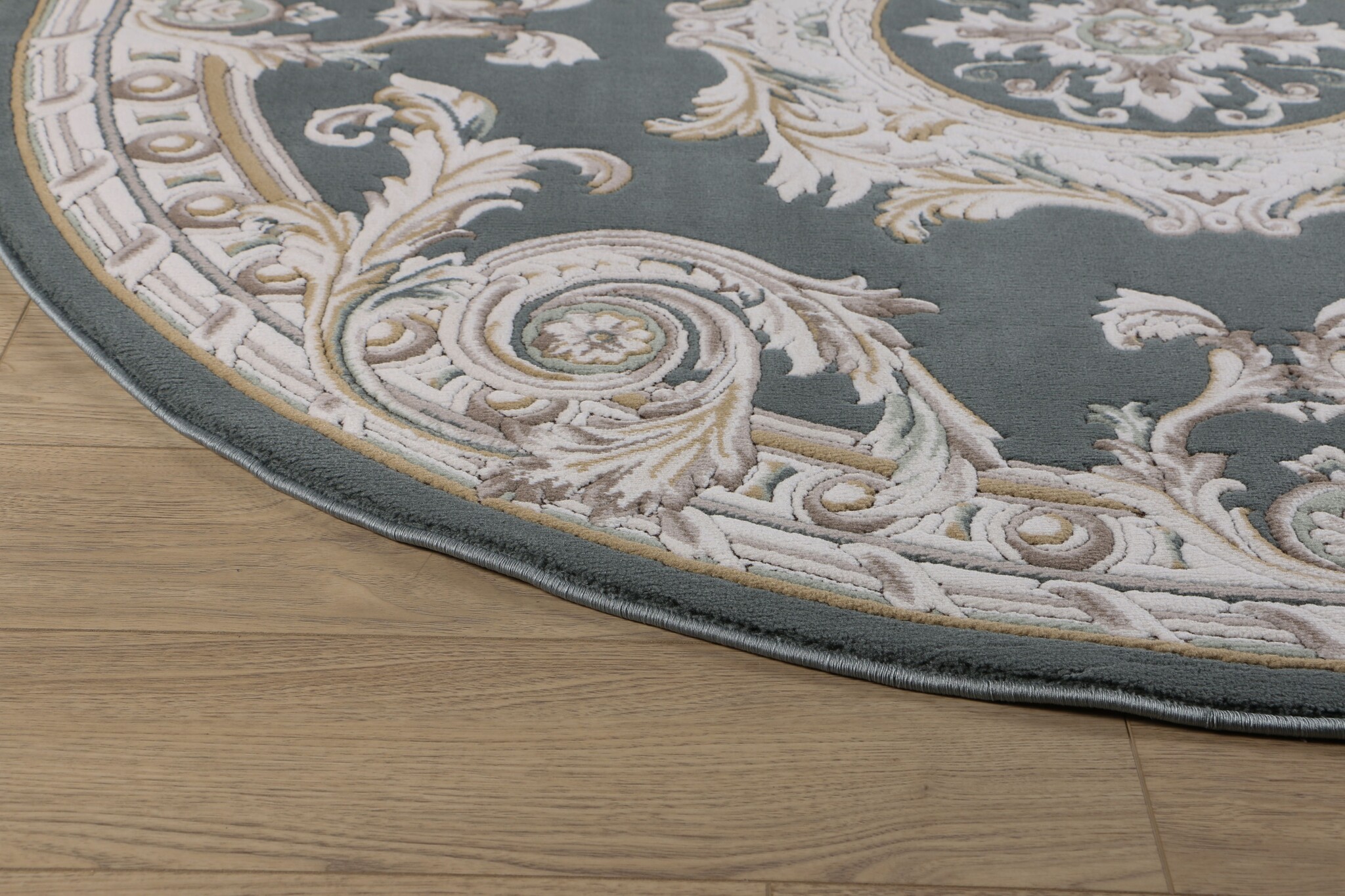 Rond Klassiek Vloerkleed Jarden Classic Groen