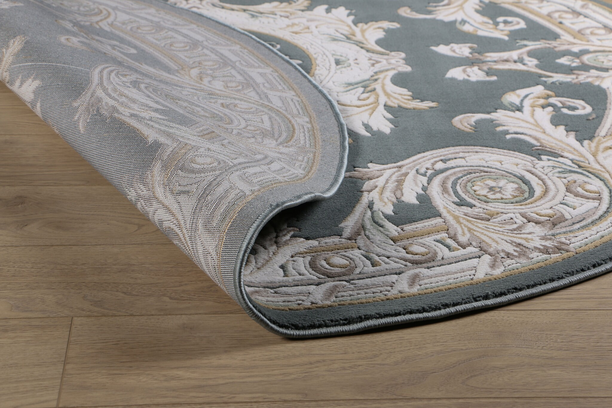 Rond Klassiek Vloerkleed Jarden Classic Groen