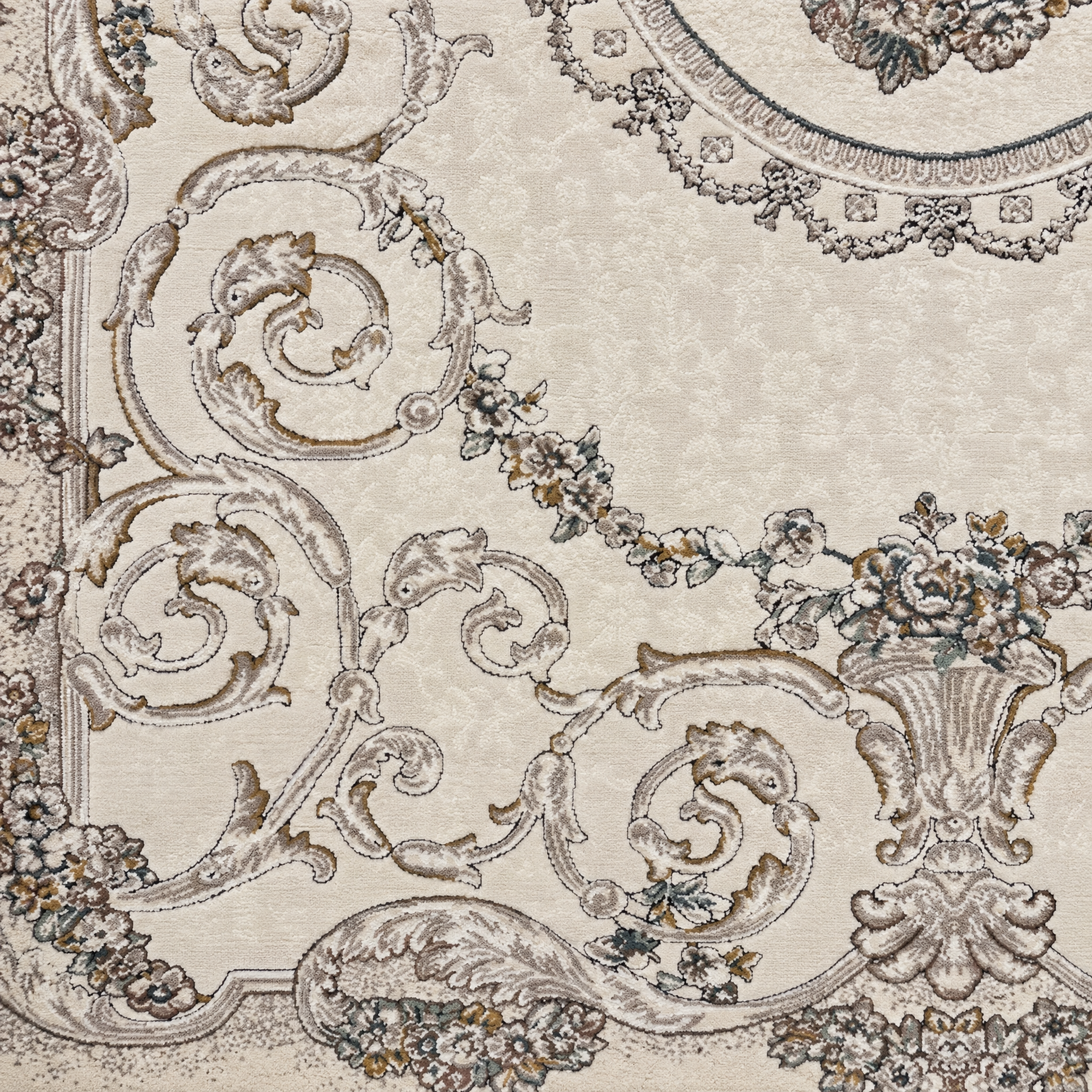Klassiek Vloerkleed Jarden Creme