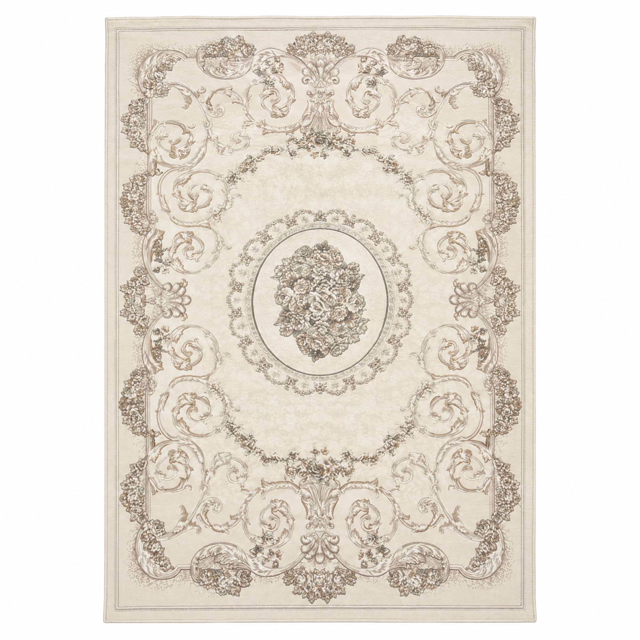 Klassiek Vloerkleed Jarden Creme