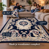 Klassiek Vloerkleed Jarden Classic Blauw