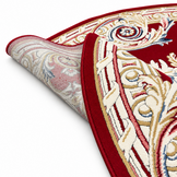 Rond Klassiek Vloerkleed Jarden Classic Rood