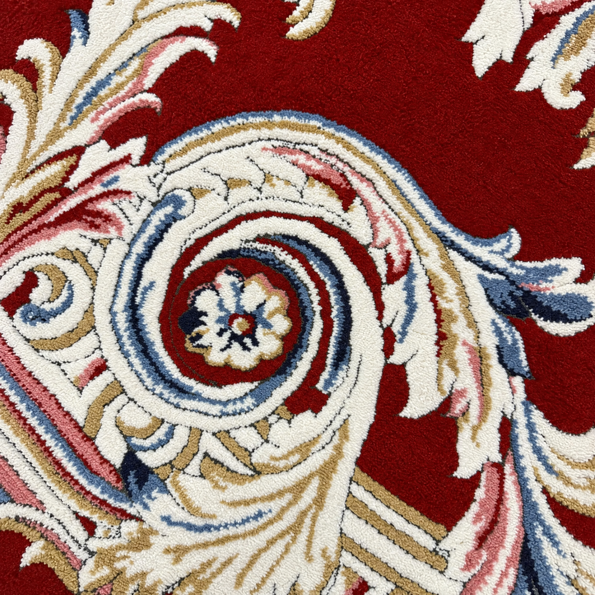 Rond Klassiek Vloerkleed Jarden Classic Rood