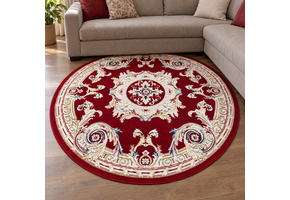 Rond Klassiek Vloerkleed Jarden Classic Rood