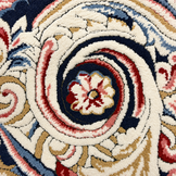 Rond Klassiek Vloerkleed Jarden Classic Blauw