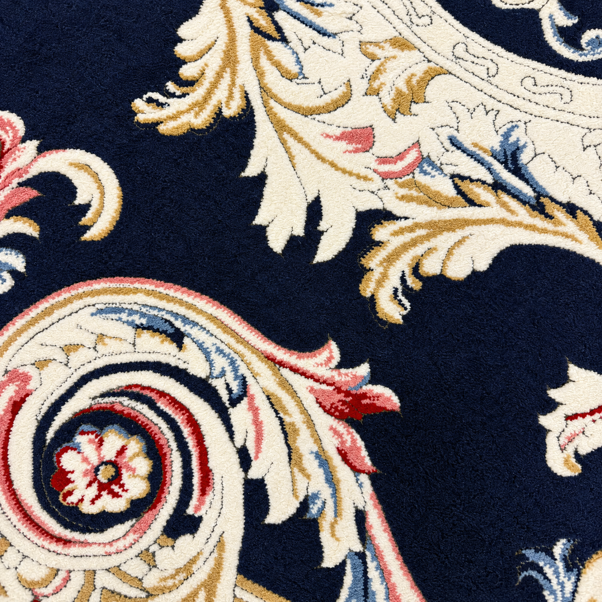 Rond Klassiek Vloerkleed Jarden Classic Blauw