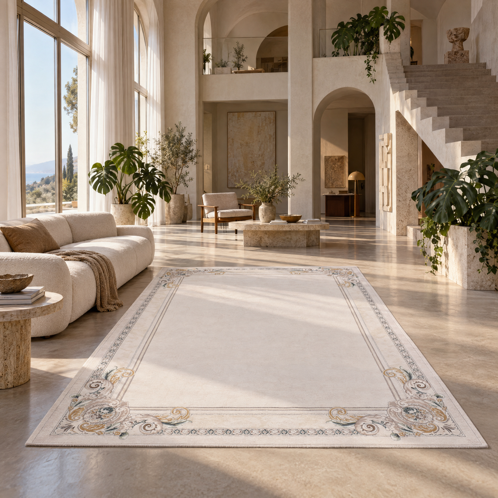 Klassiek Vloerkleed Jarden Classic Creme