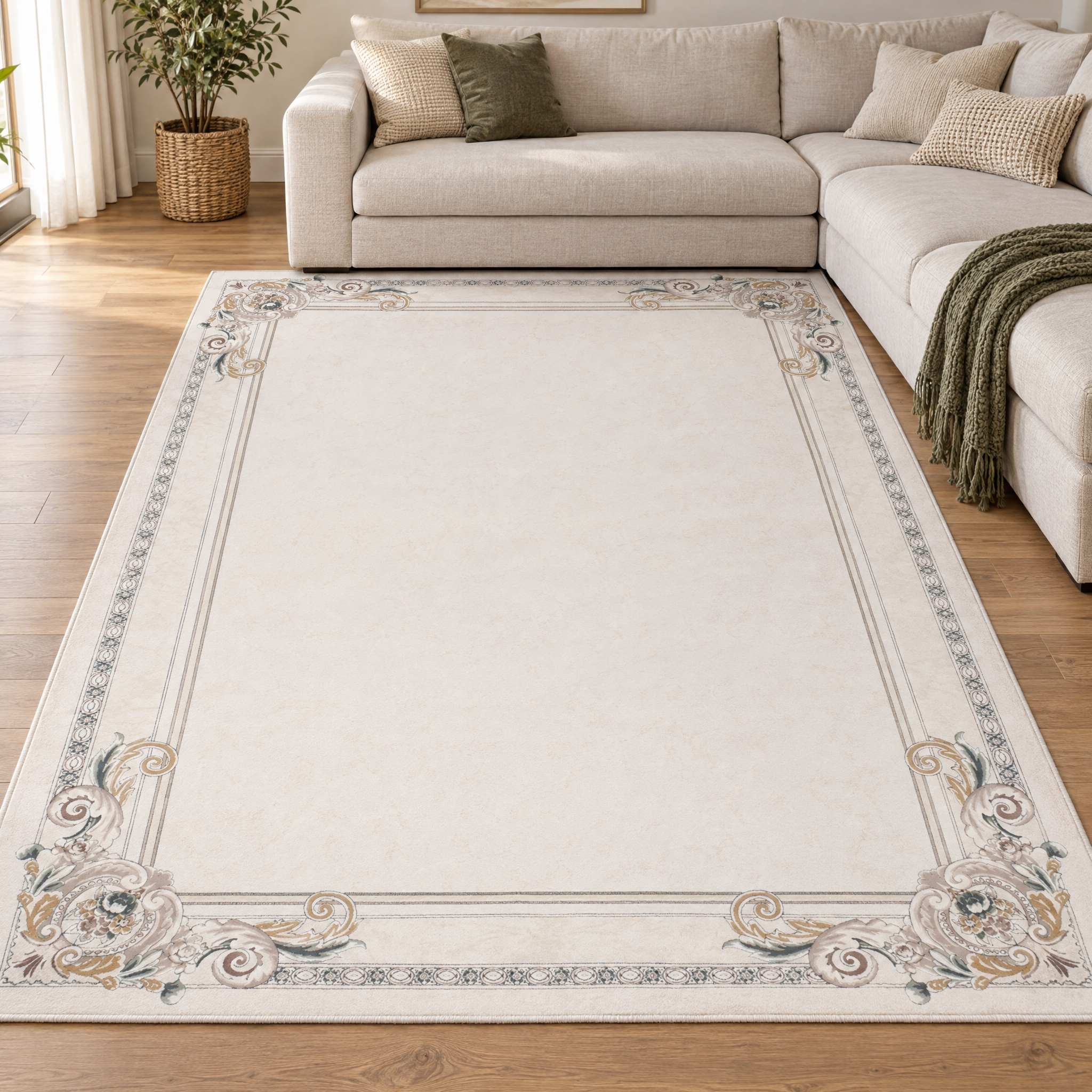 Klassiek Vloerkleed Jarden Classic Creme