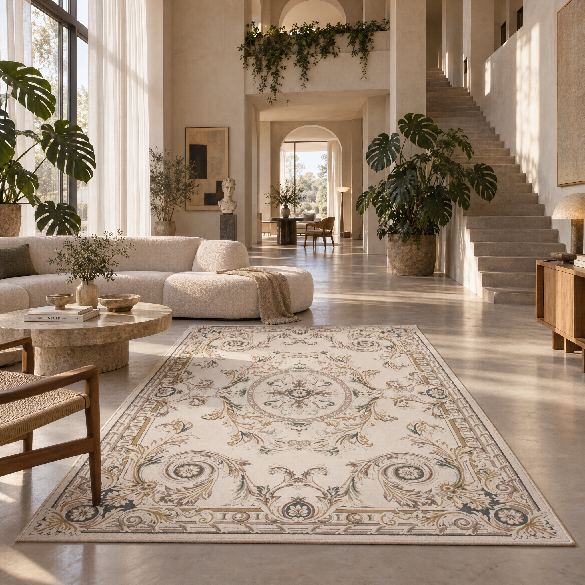 Klassiek Vloerkleed Jarden Classic Creme