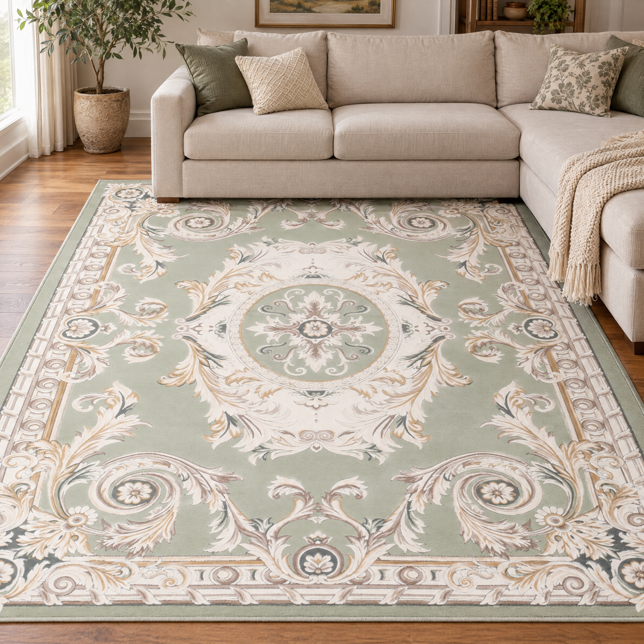 Klassiek Vloerkleed Jarden Classic Groen