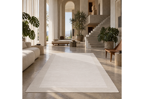 Jarden Home Uni Vloerkleed Beige Creme
