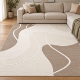 Jarden Home Vloerkleed Japandi Lines Beige Creme