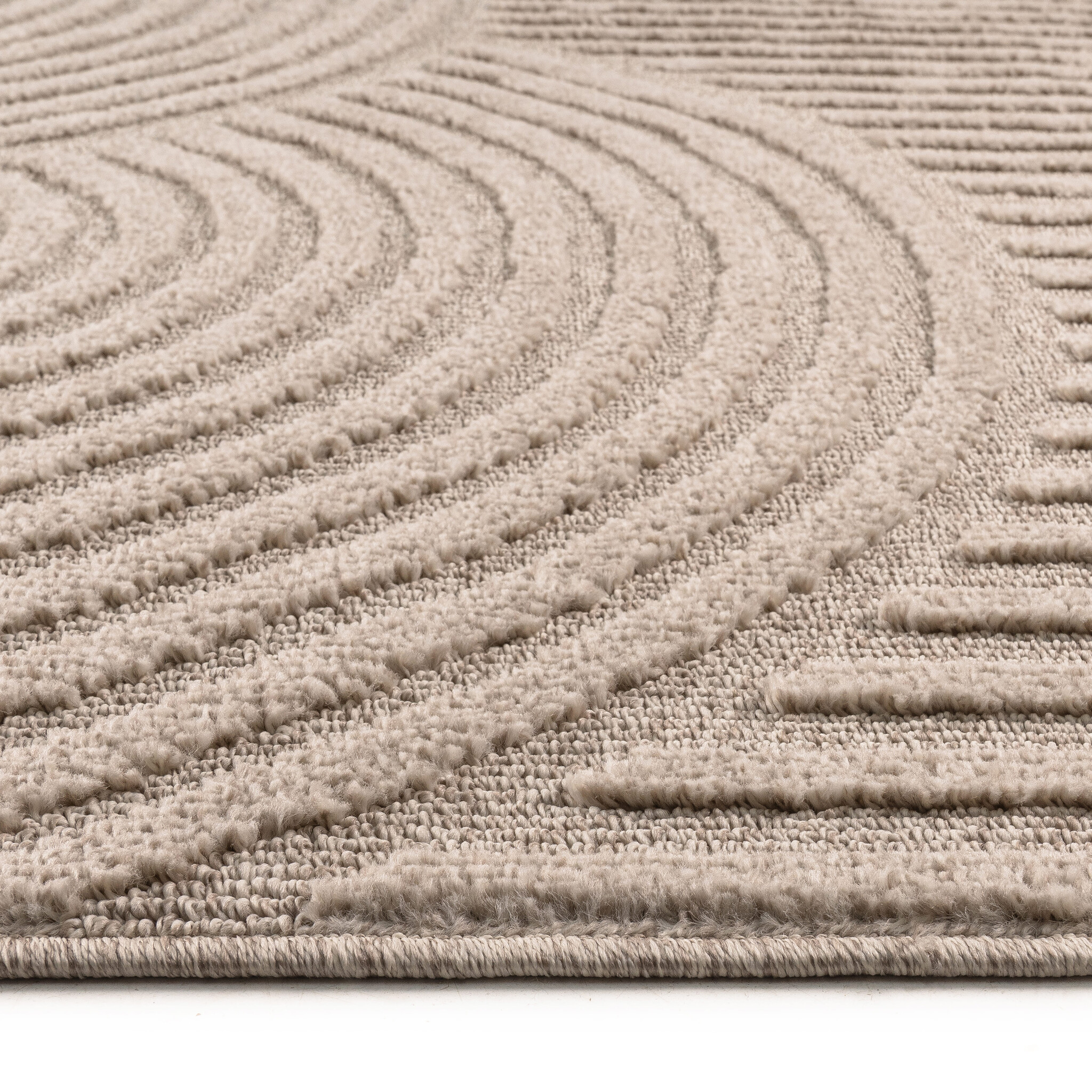 Japandi Loom Vloerkleed Beige