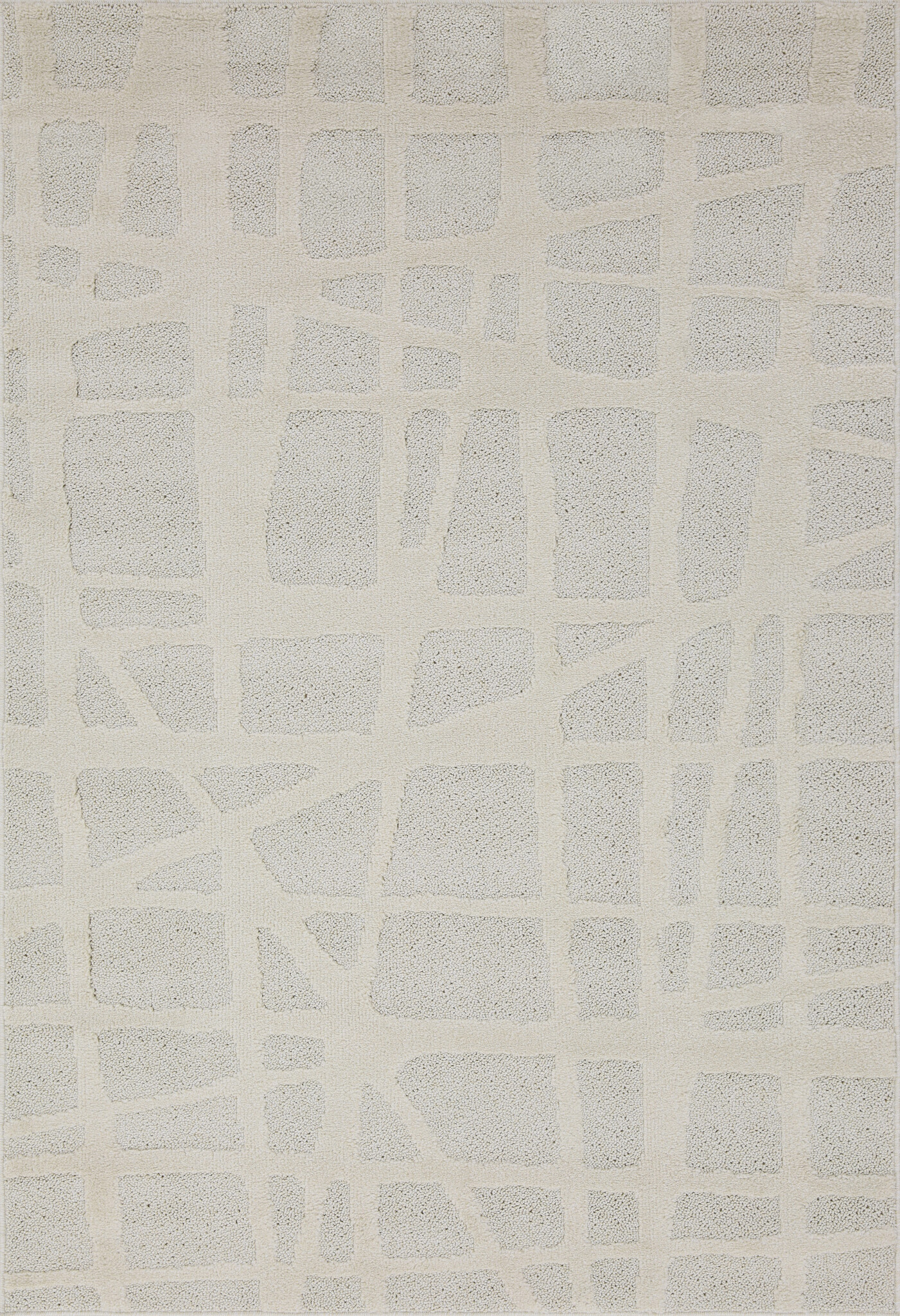 Japandi Loft Vloerkleed Creme