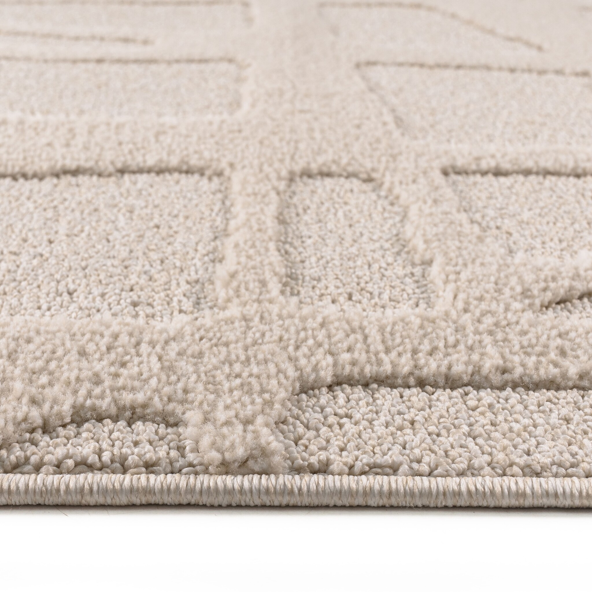 Japandi Loft Vloerkleed Creme