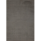 Japandi Loom Vloerkleed Taupe