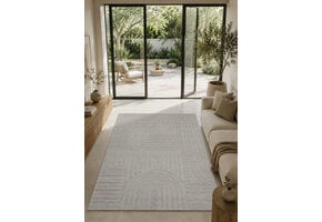 Japandi Loom Vloerkleed Beige