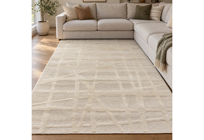Japandi Loft Vloerkleed Creme