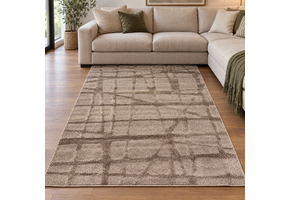 Japandi Loft Vloerkleed Taupe