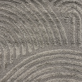 Japandi Loop Vloerkleed Taupe