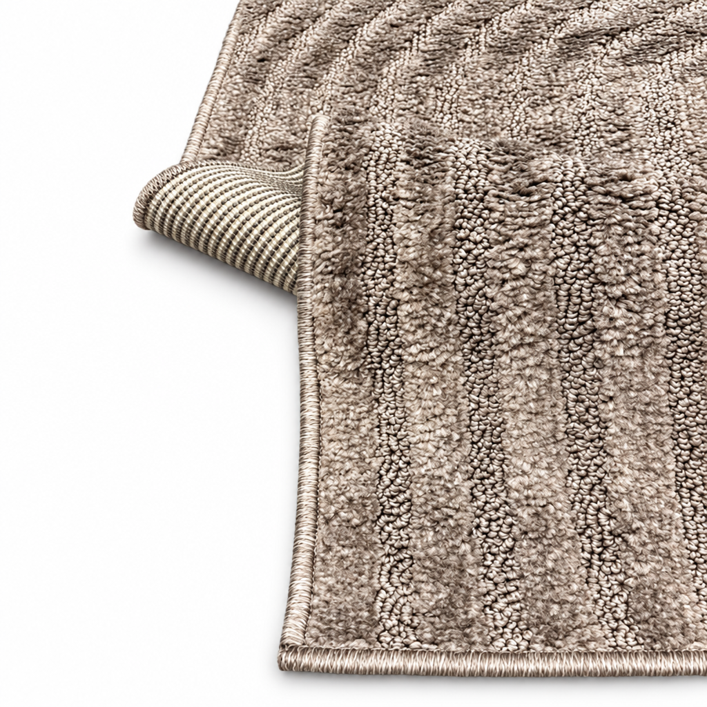 Japandi Loop Vloerkleed Taupe