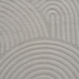 Japandi Loop Vloerkleed Creme